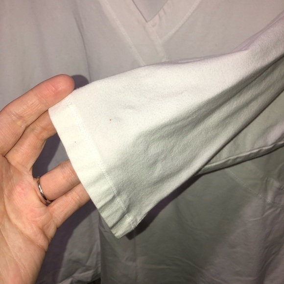 5/$10 Size 1X white shirt - Picture 8 of 10